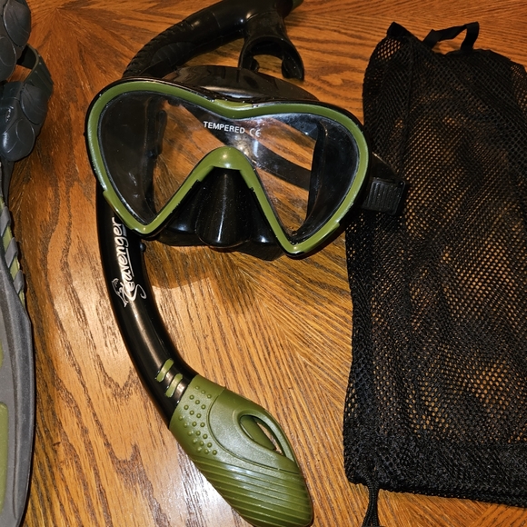 Seavenger Diving Snorkel Set ~ Size S/M - Picture 4 of 7